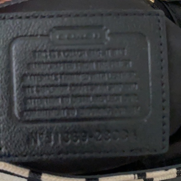 😍AUTHENTIC LINEN & LEATHER COACH BAG‼️ - Picture 9 of 16